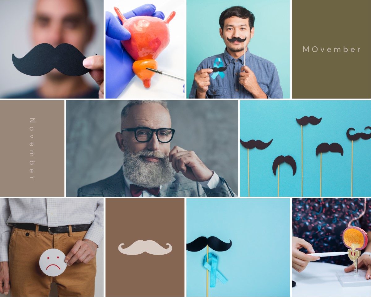 Movember - november, a férfiak egészségtudatosságának hónapja és a prosztata-, hererák, a mentális rák és az öngyilkosság elleni küzdelem.