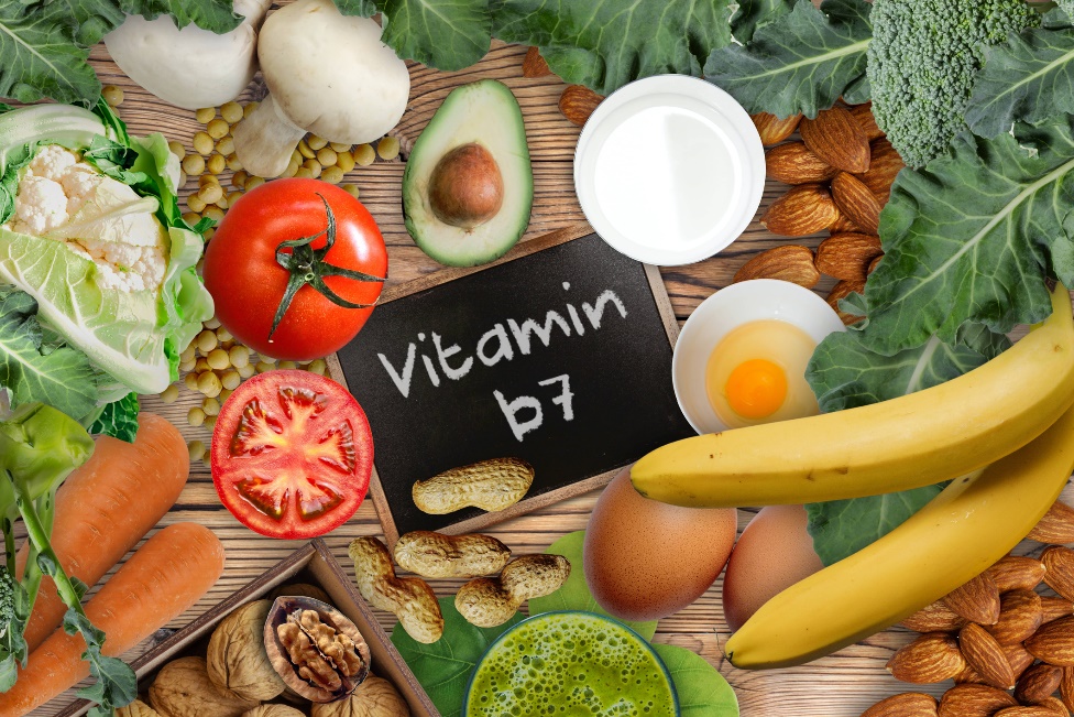 A B7-vitamin (biotin) természetes forrásai az étrendben